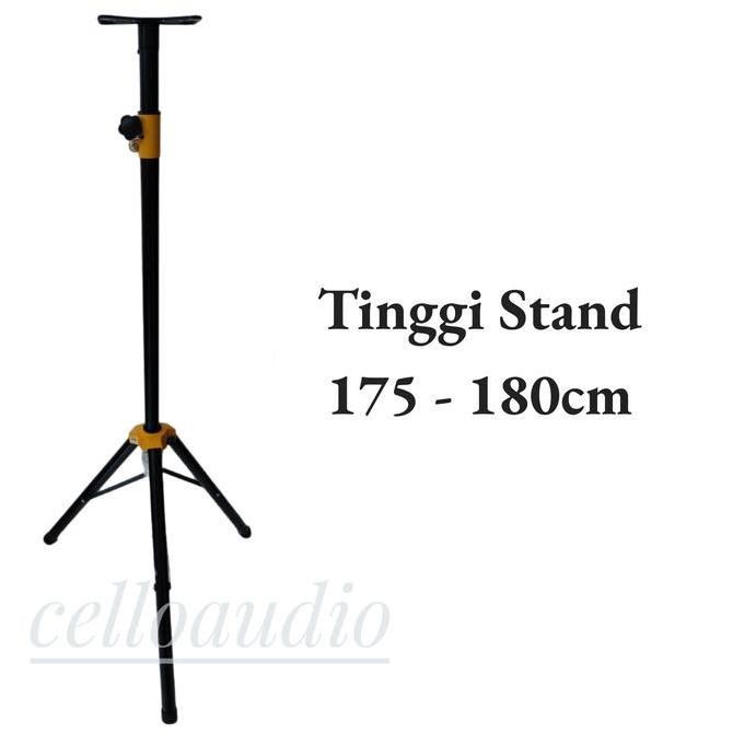 Speaker Stand Tripod La-508 (1 Set) Speaker Standing Full Besi New Stok