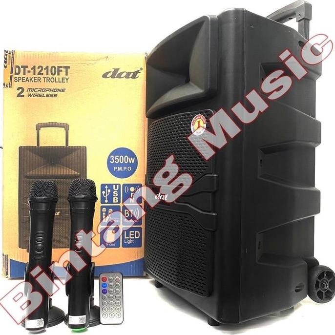Speaker Dat Dt 1210Ft Original 12 Channel Portable Dat 1210Ft New Stok