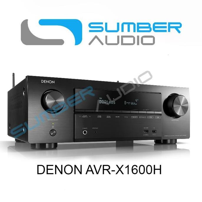 Denon Av Receiver Avrx1600H / Avr-X1600H / Avrx1600 H / Avr-X1600 New Stok
