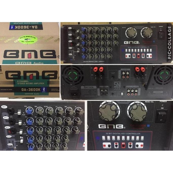 Amplifier Bmb Da 3600K Bluetooth Ampli Bmb Da 3600 K Da3600K Bt New Stok