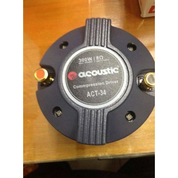 Tweeter Driver Acoustic Act-34 300 Watt New Stok