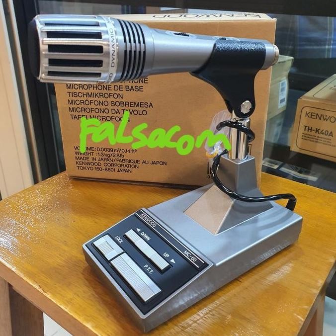 Hand Mic Kenwood Mc-60A /Mic Rig Kenwood 8 Pin New Stok