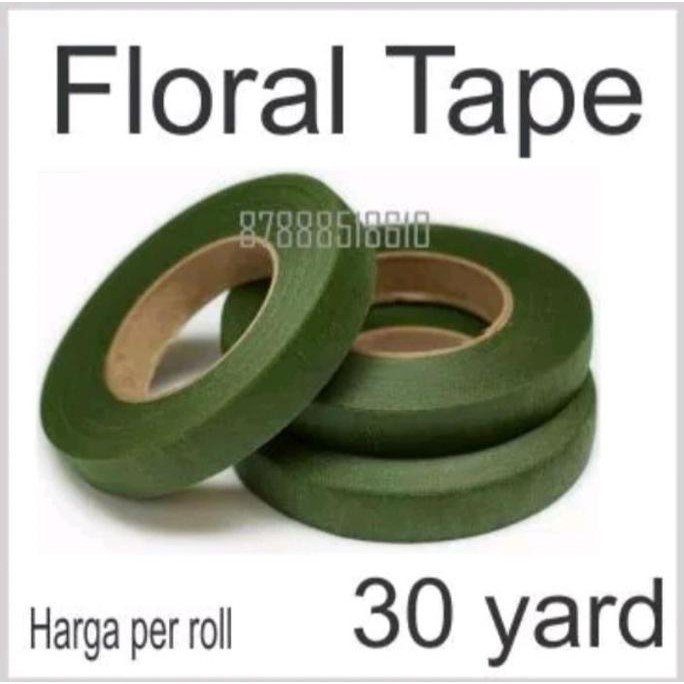 

Promo Floral Tape 30 Yards Isi 12 Roll Selotip Tangkai Bunga