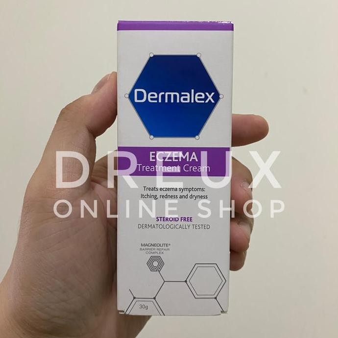 TERMURAH - [IMPORT] DERMALEX Eczema Treatment Cream 30gr MADE IN BELGIUM