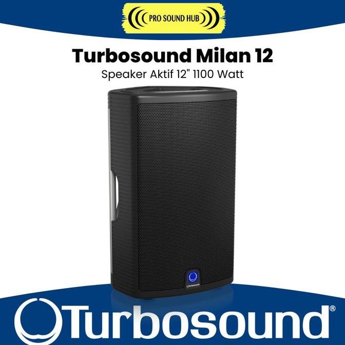 Turbosound Milan 12 M12 Harga Satuan M 12 M-12 1100 Watt12" Speaker New Stok