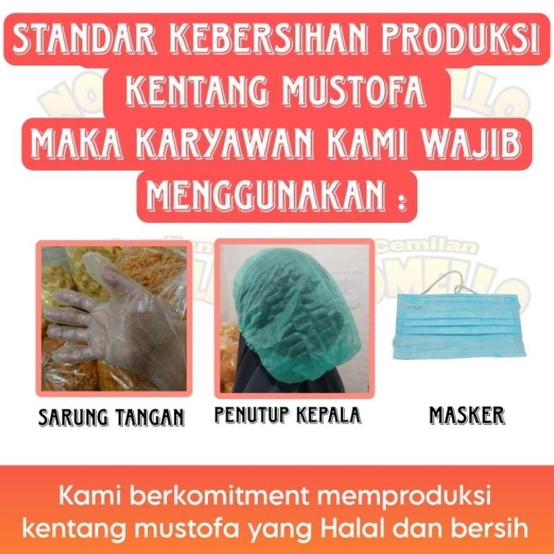 

PJ Kering Kentang Mustofa 500gr Pedas Manis Halal