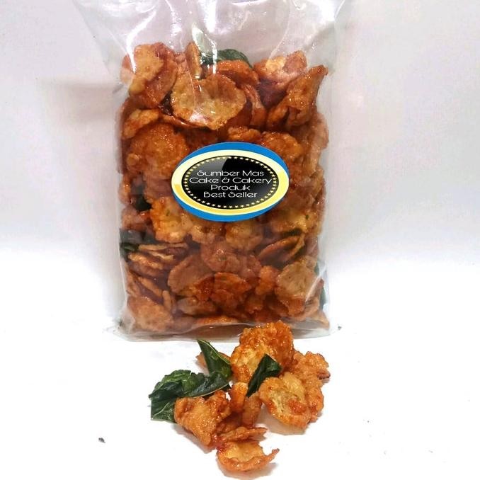 

PJ EMPING MELINJO 250 GR DENGAN DAUN JERUK MPING THAILAND / KUE EMPING