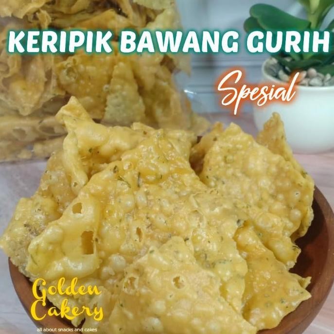 

PJ Keripik Bawang Gurih Spesial Homemade Renyah 250gr-1KG