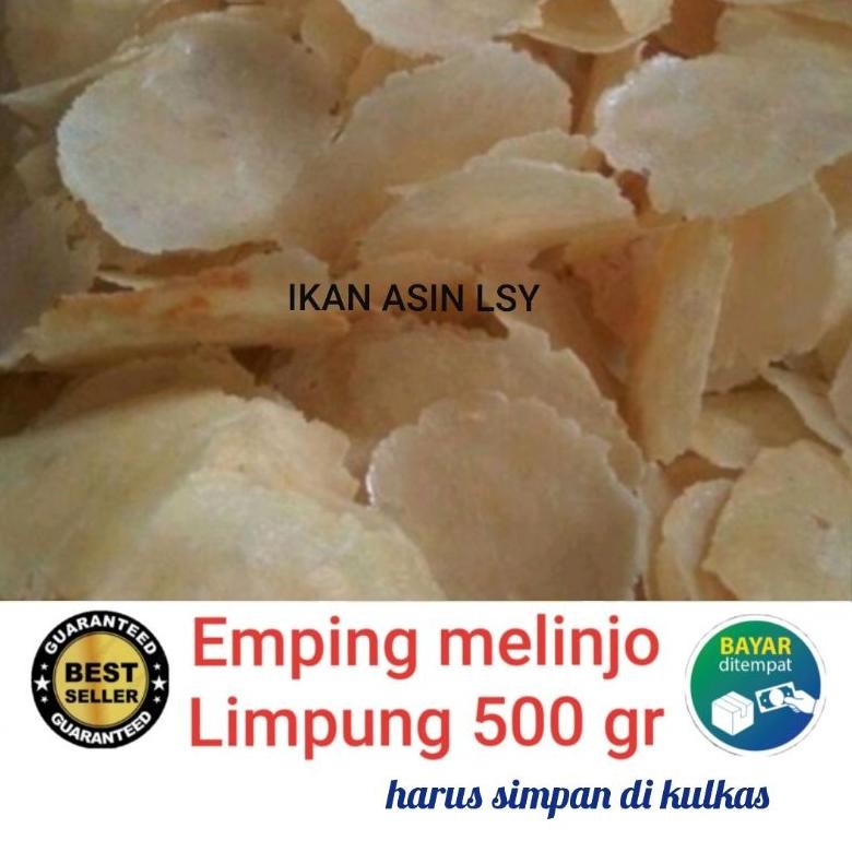 

PJ Emping Melinjo Limpung Super 500gr Gurih Renyah