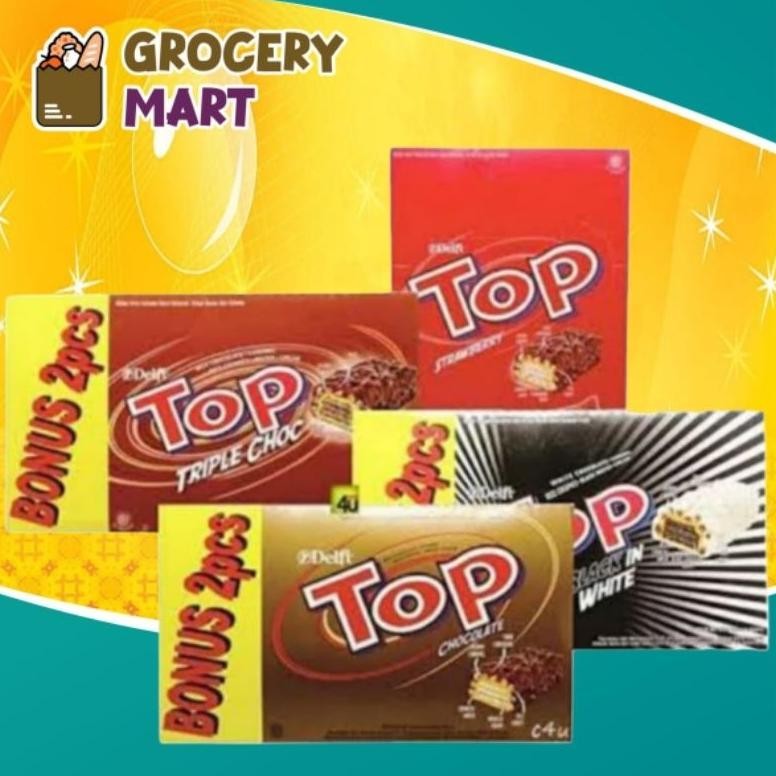 

PJ (Box) Delfi Top Wafer All Varian Isi 24Pcs Snack