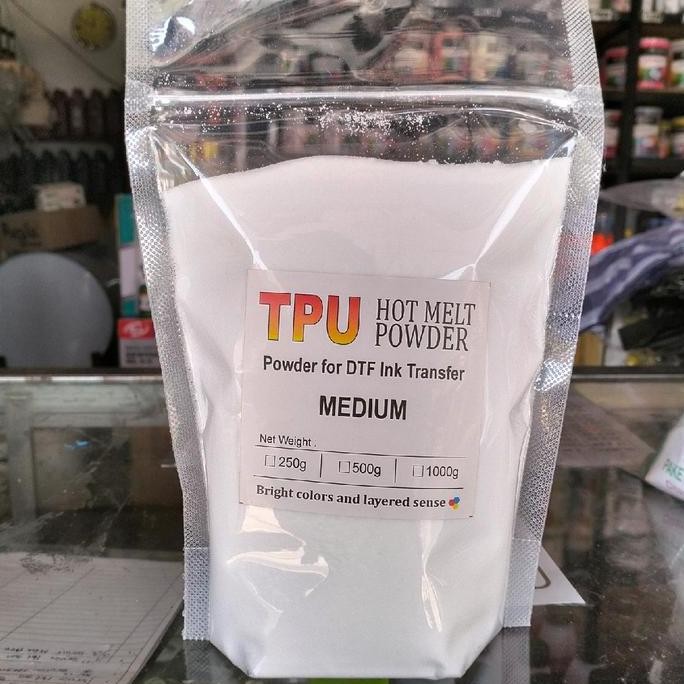 

Diskon Tpu Hot Melt Adhesive / Dtf Powder / Lem Dtf 500Gram