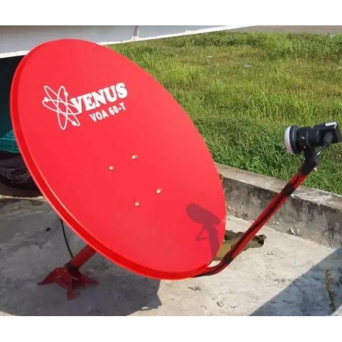 DISH OFFSET VENUS 60 CM DISH ONLY ANTENA PARABOLA MINI