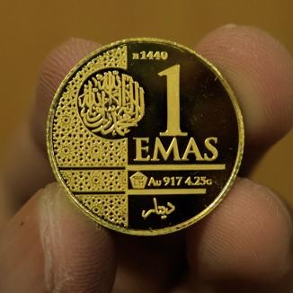 1 DINAR EMAS AMIRAT NUSANTARA DINAR WAKALA AST