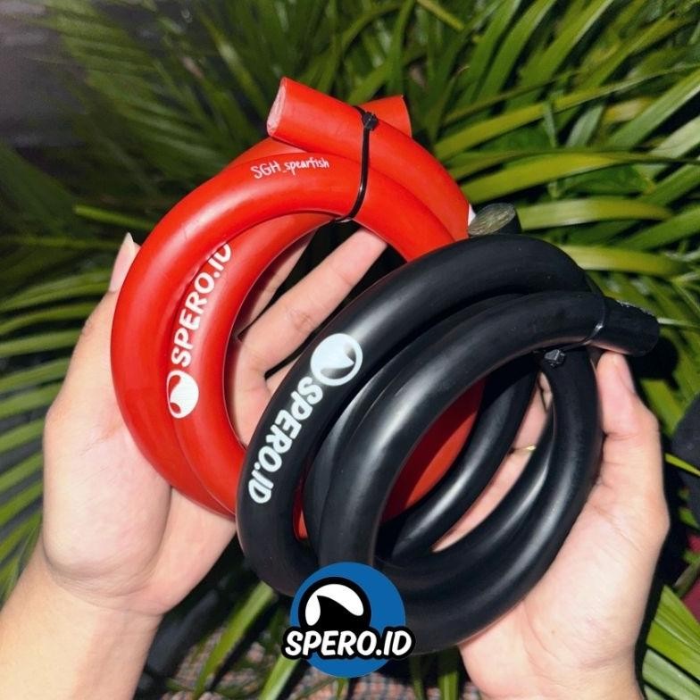16MM Karet Speargun Kwalitas Terbaik Panahan Ikan MERAH