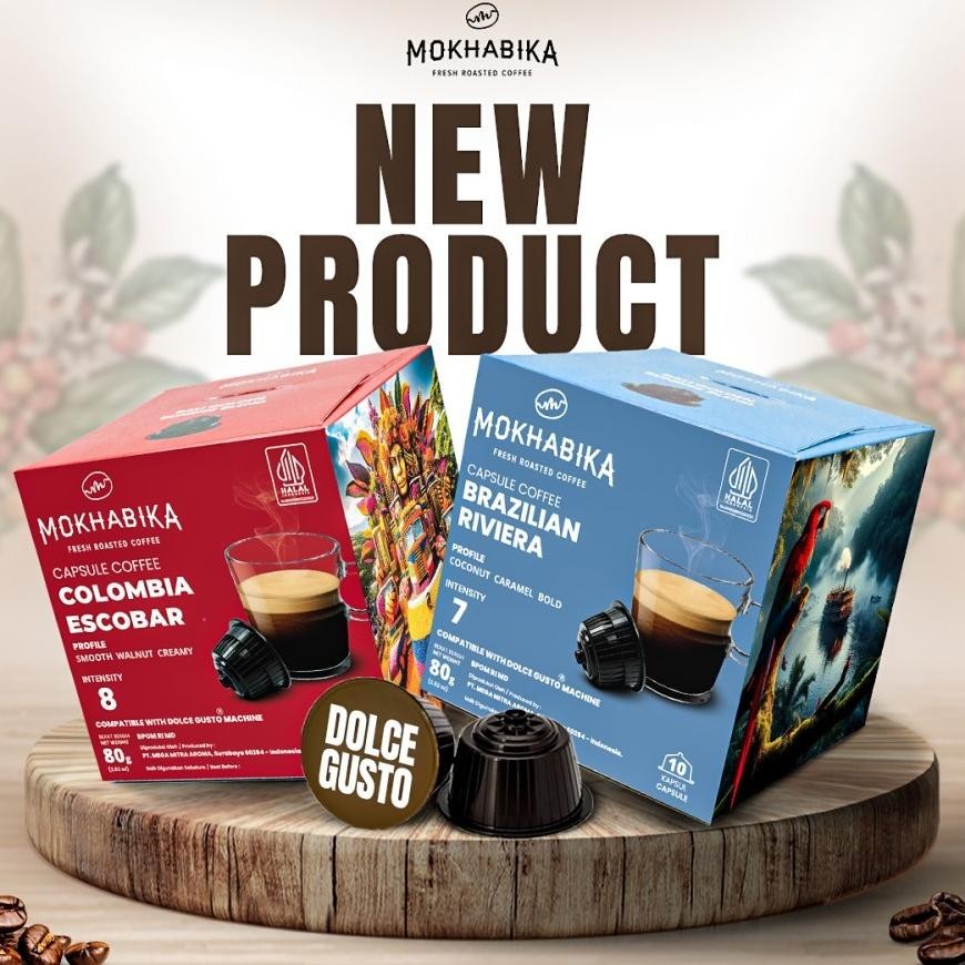 

Paling dicari Mokhabika Limited Dolce Gusto Compatible Coffee Capsule Kopi Kapsul