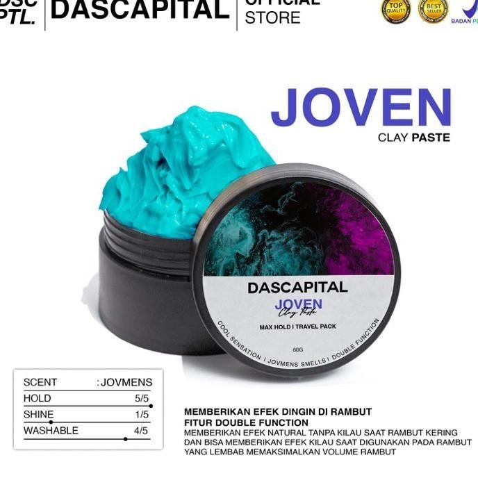 Dascapital Mini Joven Clay Paste Pomade Travel Size