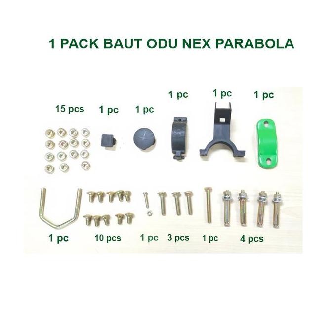 ODU NEX PARABOLA 60CM HIJAU SOLID