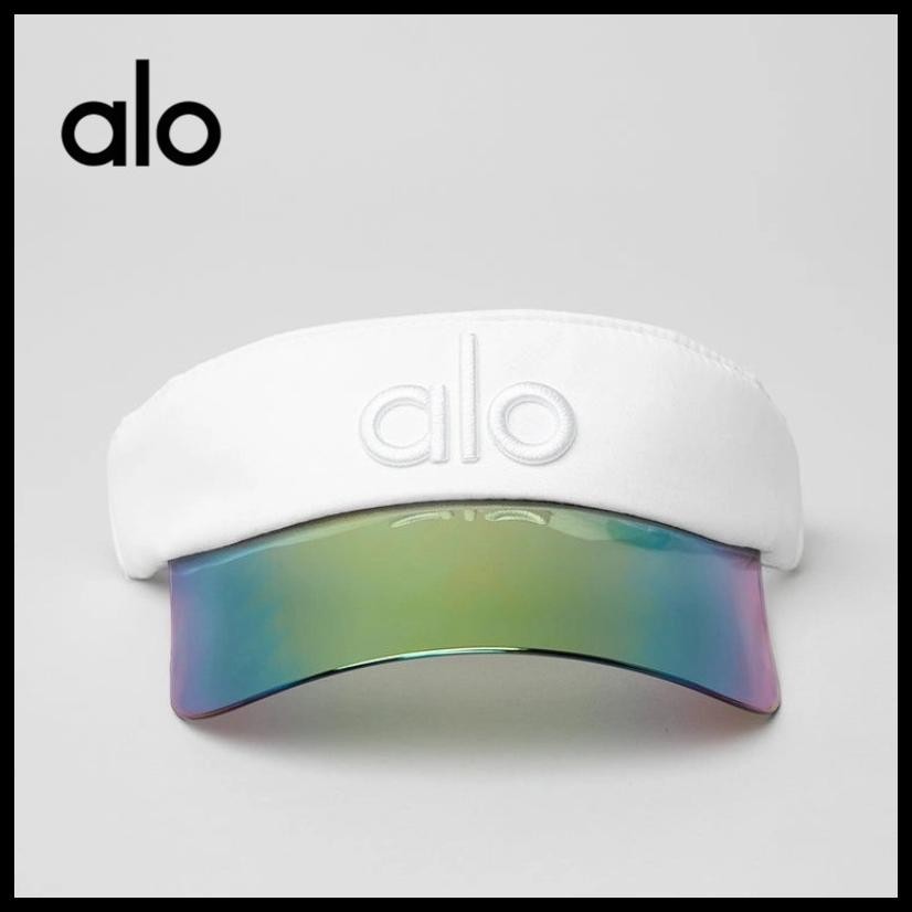 [100% ORI] ALO YOGA SOLAR VISOR HAT/TOPI OLAHRAGA ALO VISOR YOGA HAT