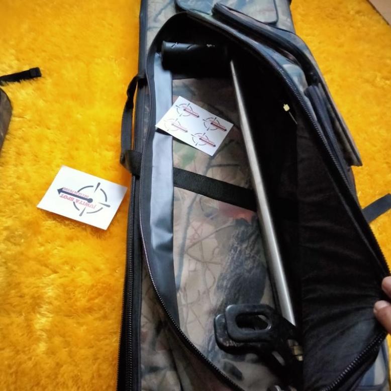 Tas Senapan Kotak Camo 100cm Kantong Pompa