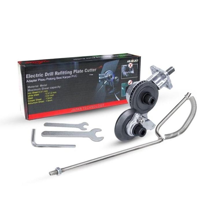Adaptor Mesin Bor Alat Potong Gunting Plat Besi Pelat Seng murah