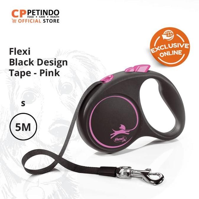 

Cppetindo Flexi Black Design Tape 5M - Pink Co