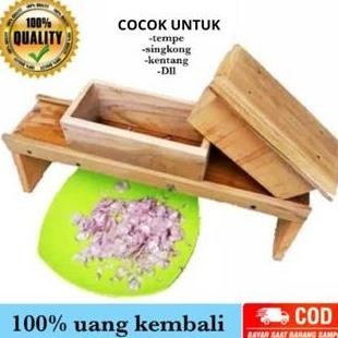 (Expert) Pasah Bawang Merah Pemotong Kentang Kayu Jati