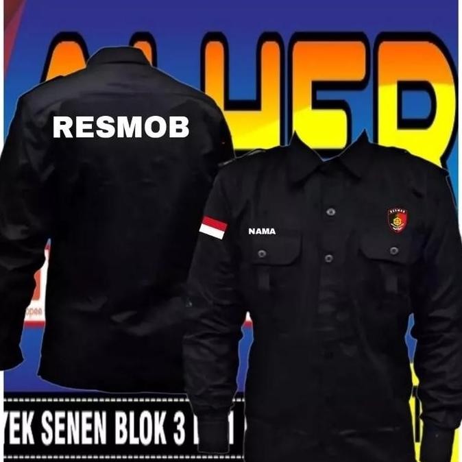 Tersedia kemeja Resmob baju Resmob seragam Resmob Pdh Resmob Pdl Resmob
