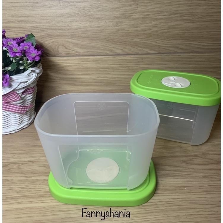 NEW MINI FREEZER WITH DIAL ecer/1pc ( wadah daging, kacang2an di lemari es (BAHAN LENTUR)