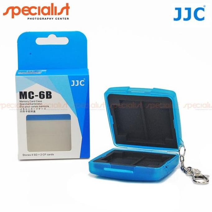 Jjc Memory Card Case Mini Mc-6B Keychain New Stok