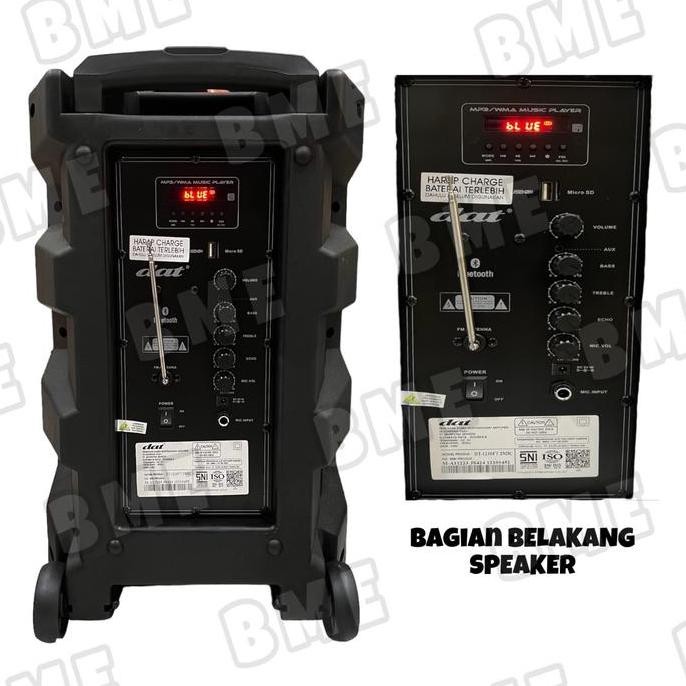 Grosir Dat Dt 1210Ft Speaker Aktif 12 Inch Portable