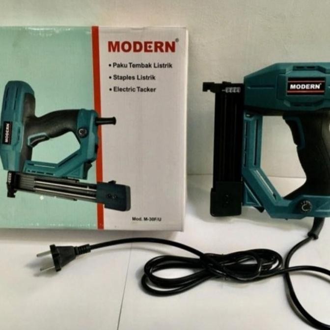 GUN NAILER LISTRIK MODERN MESIN PAKU TEMBAK LISTRIK NAIL LURUS MODEL U murah