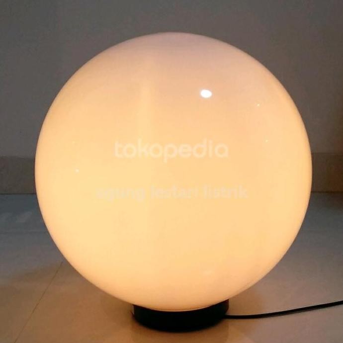 Promo Kap Lampu Taman Bulat Susu, Diameter 40Cm/16"
