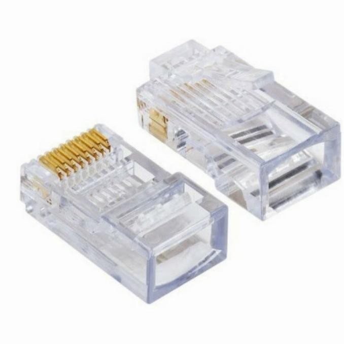 ready Konektor Rj45 Amp Comscope Original Cat 5 Isi 50 Connektor