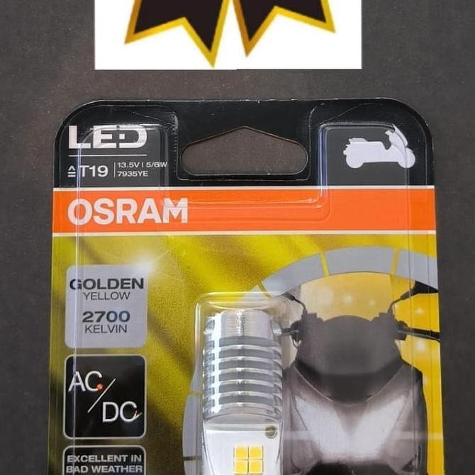 Promo Osram Led T19 Original Golden Yellow(Kuning emas) COD