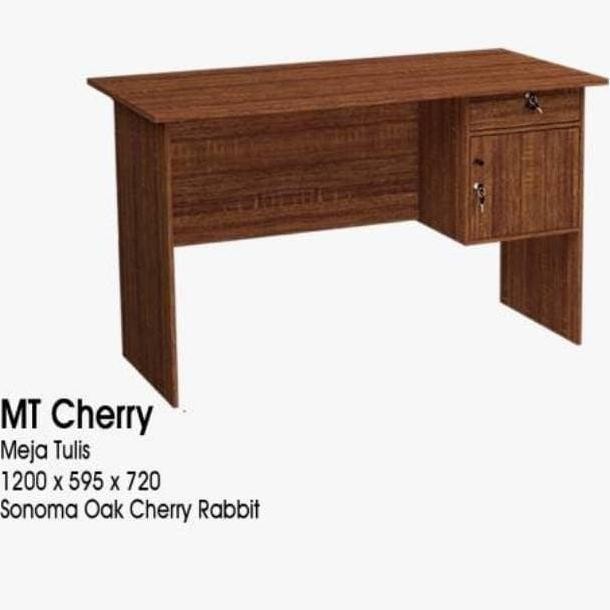 Sale Meja Kerja / Kantor / Belajar / Kasir Gstar 60 X 120 Cm - Mt Brown