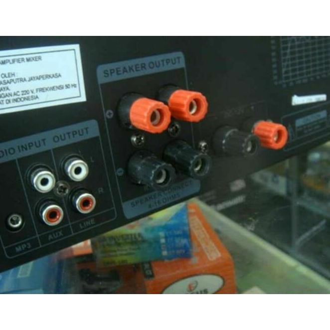 MR115 POWER AMPLI MIXER DAT ORIGINAL PROFESIONAL AUDIO MUSIK AMPLIFIER