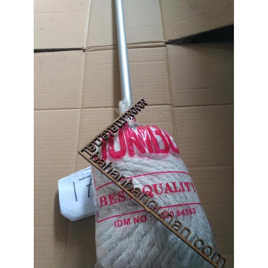 Alat Pel Lantai Gagang Besi Pelan Kain Lantai Ubin Keramik Floor Cloth New