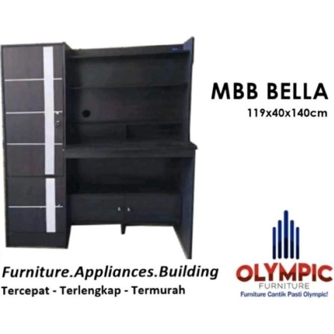 Grosir Meja Belajar Anak Putih Mbb Karin By Olympic Furniture [Parbub]