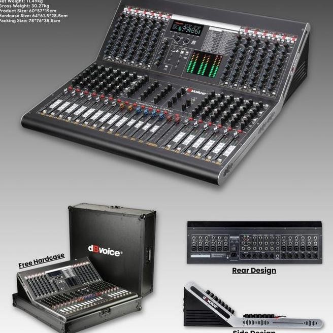 DB VOICE CALIFORNIA 14 PRO | DB VOICE CALIFORNIA 14PRO | DB VOICE CALIFORNIA-14 MIXER AUDIO ORIGINAL