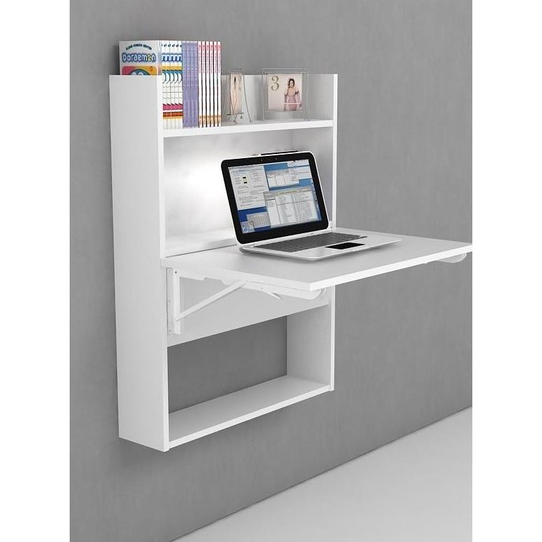 Murah Meja Tulis Kerja Belajar Gantung Dinding Lipat Rak Buku Luar Bandung