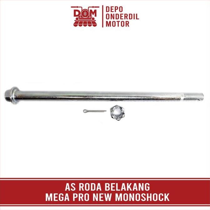 Promo As Roda Belakang Megapro Monoshock (PSP) - As Tromol Fork Belakang Motorcycle Motor Honda Mega
