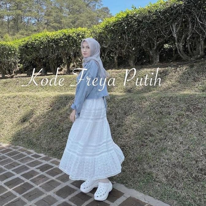 Moodis Bohemian Embroidery Skirt Rok Bordir Bohemian Terbaru