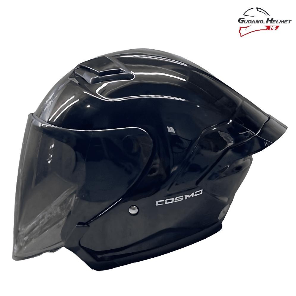 Ready Helm Half Face Hkm Cosmo Original Paket Ganteng Dewasa Original Sni Free Spoiler