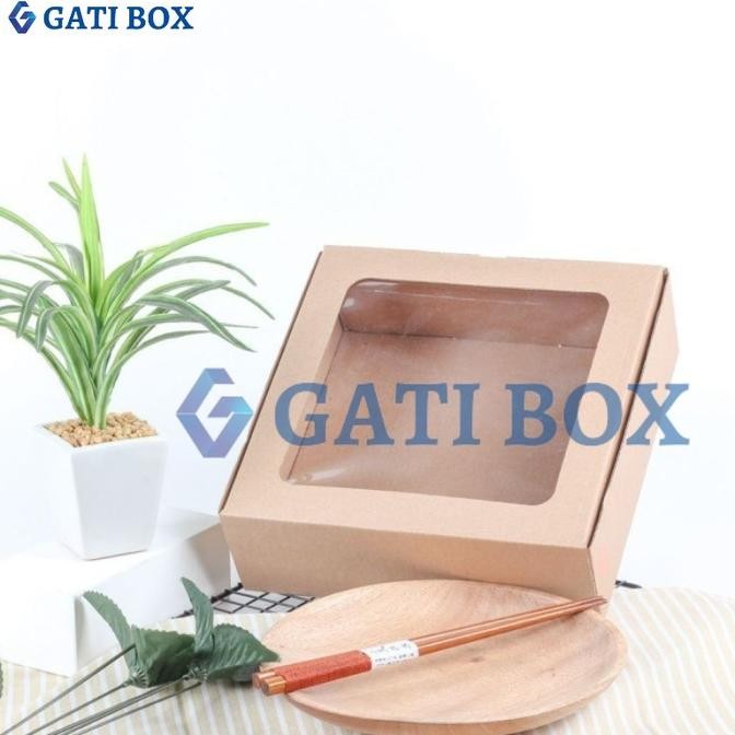 (Expert) kotak kue box cake dus lapis legit lebaran idul fitri dus 22x22x7