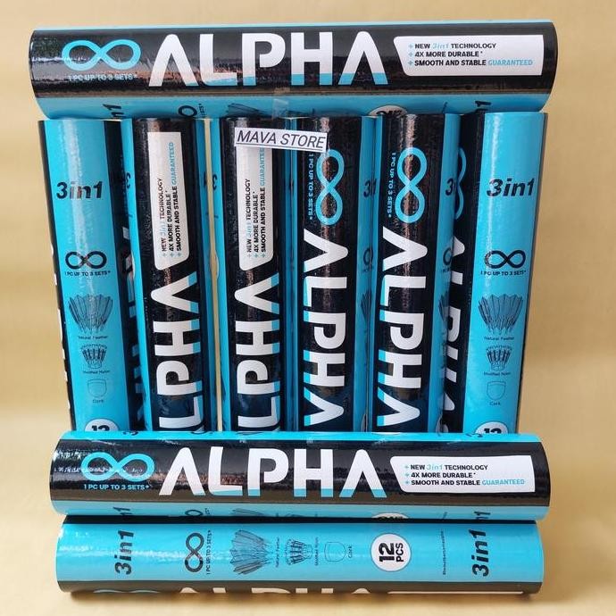 TERLARIS ALPHA / ALPHA SHUTTLECOCK 3IN1 / BADMINTON SALE