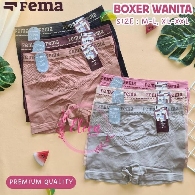 Tersedia 12pcs Celana Dalam Cd Wanita Boxer Semi Korset Fema Legging Pendek High Waist Untuk Cewek D