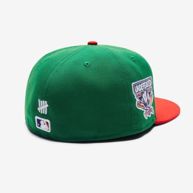 UNDEFEATED X LA DODGERS NEW ERA 59FIFTY Cap - Kelly Green. Topi