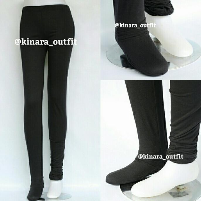 (Expert) legging wudhu celamis dalaman rok gamis legging tutup kaki