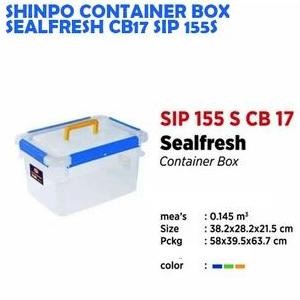 

Terlaris Shinpo 155 S Cb17 Sealfresh Container Box Seal Kotak Kedap Cb 17 Liter