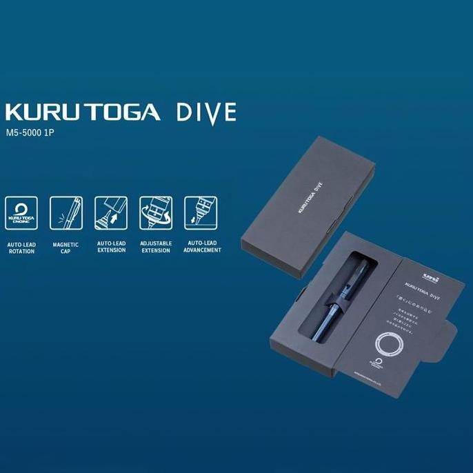 

BEBAS ONGKIR - Kurutoga Dive Mechanical Pencil 0.5